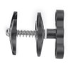 Aluminium Alloy Black Diving Triple Ball Clamp Outdoor Camera Arm