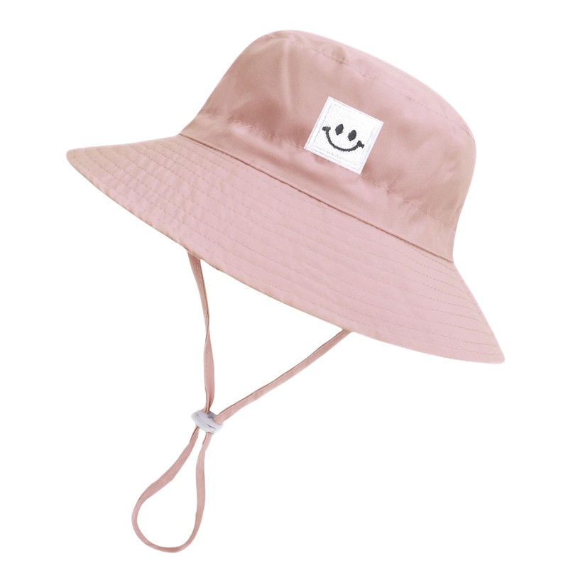 Orfila Baby Sun Hat Smile Face Toddler Bucket Hat Kids