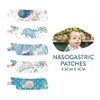 Nasogastric or Oxygen Tube precut Adhesive Tape Ocean Mix x