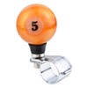 Abfer 5 Ball Steering Wheel Suicide Spinner Knob Car Turning