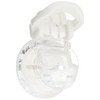 debika Name Tag Holder, Turn & Secure, No Hole Opening