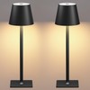 Fizrice Cordless Table Lamp Rechargeable Lamps: 6000mAh Battery Operated Table
