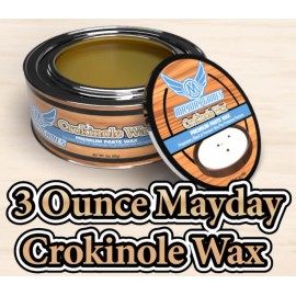 Mayday Games Crokinole Wax (3-ounce tin)