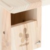 Relaxdays Nesting Box for Half-Cave Breeders, Garden & Patio, Entrance