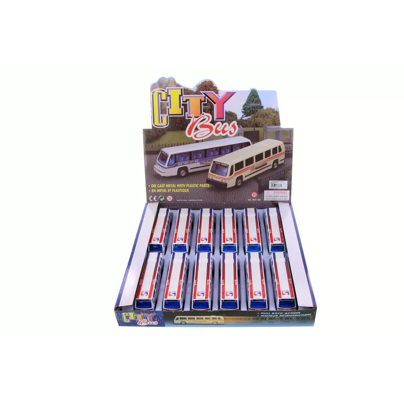 Showcasts BOX OF 12 SEPTA CITY BUS 6" DIECAST CAR