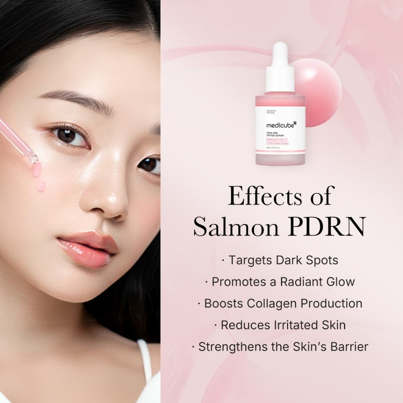 Medicube PDRN Pink Peptide Serum 30ml - Brightening & Dark