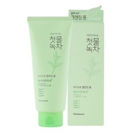 First Water Green Tea Moist Cleansing Foam 180g / 과일나라 첫물녹차 모이스트 클렌징 폼 180g
