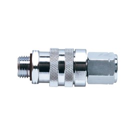 Omiya One-Touch Coupler B Type (G1/4) φ0.3 inch (8.5 mm) for Power Sprayers, Professional Specifications, Dynamic Sprayer, Hose Connection, For Agriculture, Air Conditioner Cleaning, High Pressure