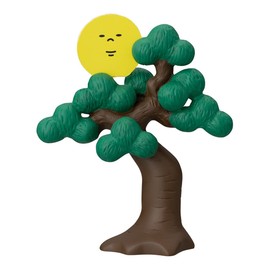 Decoré Concombre ZTM-86540M Concombre Pine (With Nametsu) 3.7 x 1.6 x H4.2 inches (93 x 40 x 107 mm)