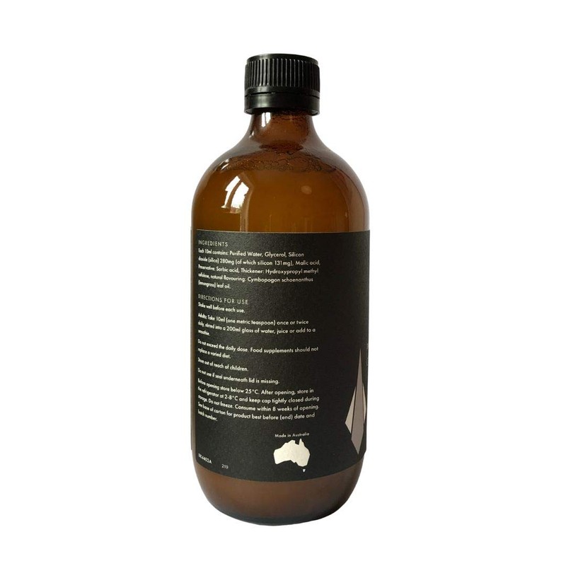 Qsilica Skin, Hair & Nails Original Silica Liquid, 500 milliliters