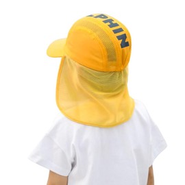 ITODA Kids Legionnaire Hat UPF 50+ Sun Protection Swim Cap Summer Quick Dry Baseball Cap Wide Brim Beach Flap Hat with Neck Protection for Swimming Boating Beach Seaside Boys Girls Age 2-5 Years