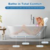 Full Body Bath Pillow, Luxury Bath Cushion with 192 Suction