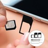 16 Pcs 4 in 1 SIM Card Adapter with Removal