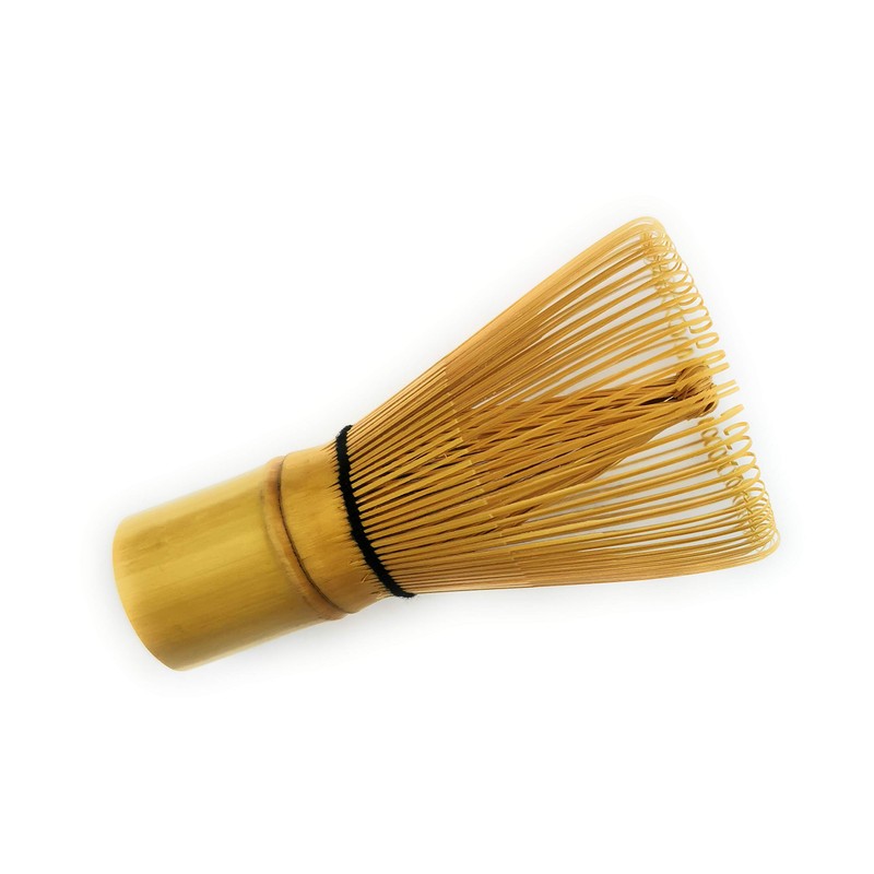 TeaClub Matcha Broom Chasen 100 Bristles for Matcha Preparation, Bamboo