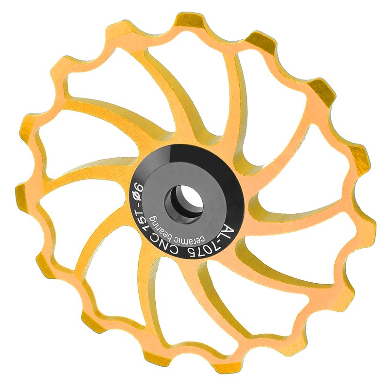 MEIJUN Rear Derailleur Guide Pulley Wheel 15T Ceramic Bearing for