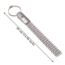 AuMoHall Car Anti Static Strip Metal Earth Belt Static Eliminate Belt Ground Wire Strap for Car Vehicle Truck SUV Safe Driving