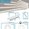 Art3d LED Recessed Lighting Kit - 6pcs Self-Adhesive White LED