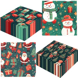 Green Christmas Tree Napkin