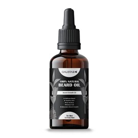 OAUSTAR Beard Growth Oil For Men Tames & Softnes Beard - Natural - For Bold, Thicker, Soft Beard & Moustaches (30ml)