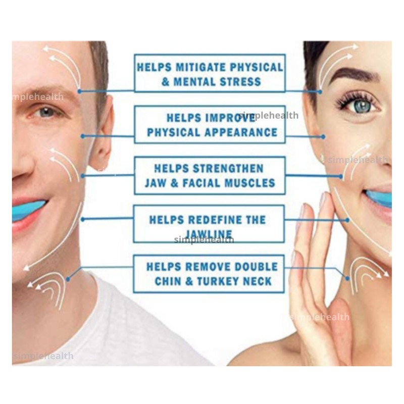 Jawline Creator exercise facial toner anti-wrinkle v shape face lifting