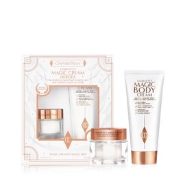 Magic Cream Heroes Set Face Hyaluronic Acid Cream 50ml - Body Caffeine + Algaktiv Uplift 200ml - Skincare set for face and body