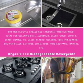 Bio-mex Biomex All-Purpose Multi-Surface Biodegradable Cleaner & Sponge