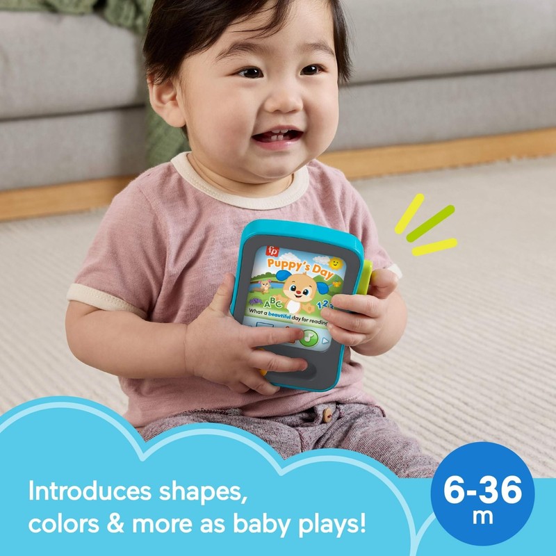 Fisher-Price Baby Learning Toy Laugh & Learn Puppy’s Storytime Reader