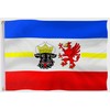 PHENO FLAGS Mecklenburg-Vorpommern Flag - Federal State Flag with Brass
