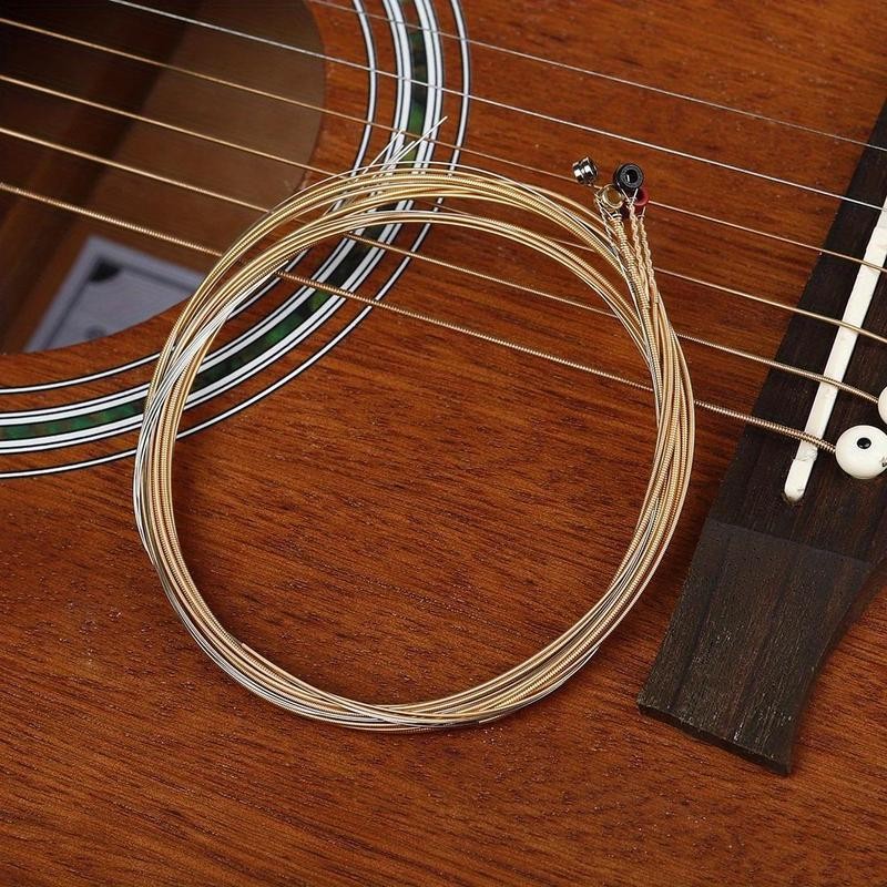 Acoustic Guitar Strings, 6 Counts/set High-quality Phosphor Bronze Wound Strings,