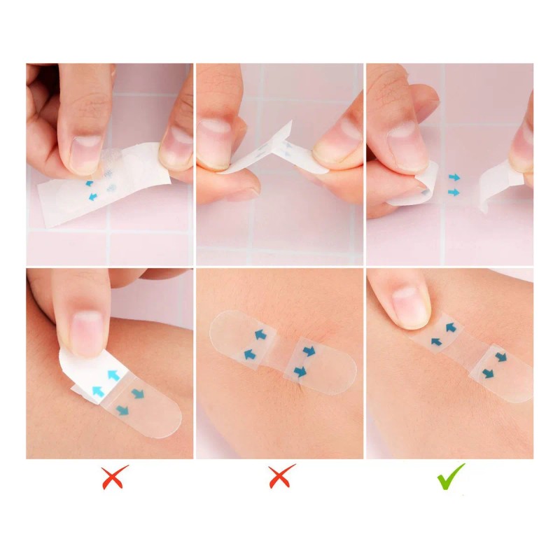 Cinta Lifting Para Cara Y Cuello, Efecto Reafirmante 120pcs