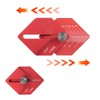 BUZHI Marking Ruler Woodworking Measuring Ruler Trim Carpentry Tools Finishing