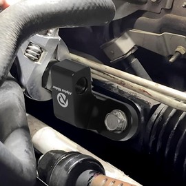 motoparty Steering Rack Riser Raiser Tie Rod for Honda Integra DC5 2002-2006 for Honda Civic EP3 2001-2005 for Honda Acura RSX 2002-2006 - Black