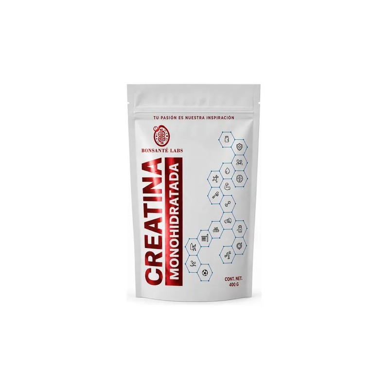 Creatina Monohidratada Pura 400 G | Bonsanté Labs | Pack