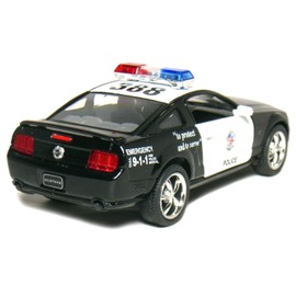Kinsmart New 5" Kinsmart 2006 Ford Mustang GT Police Car Diecast Model Toy Cop 1:38 Scale