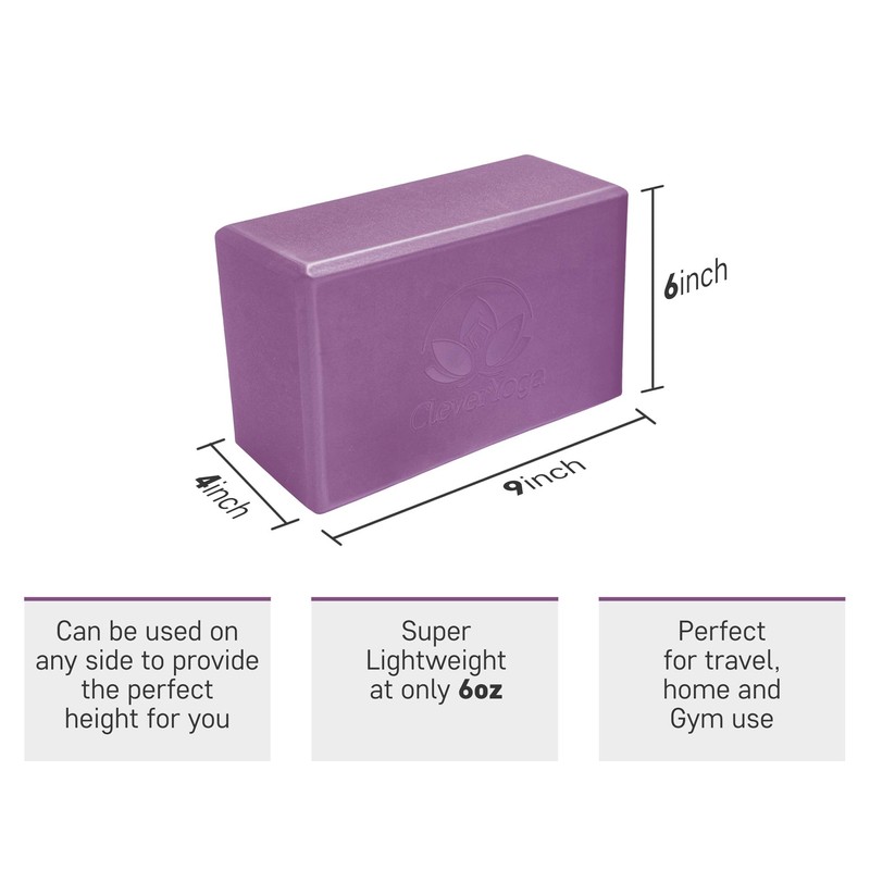 Yoga Blocks and Strap Set 2 Pack Yoga Blocks Light