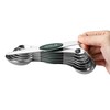 Spring Chef Magnetic Measuring Spoons Set, Dual Sided, Stainless Steel,