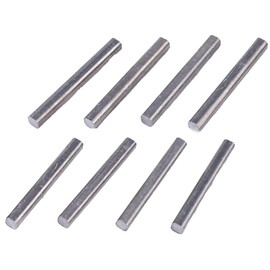 SUKATC 8PCS 2161 Machine Key, 3/16 x 1-3/4-Inch Zinc Square Keys, Compatible with Power Transmission Shafts to Hold Machinery Parts in Place