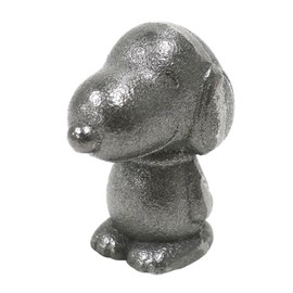 OSK SNOOPY Nanbu Iron Ball TBN-1 Silver Approx. 1.1 x 1.6 x 2.0 inches (2.9 x 4 x 5 cm)