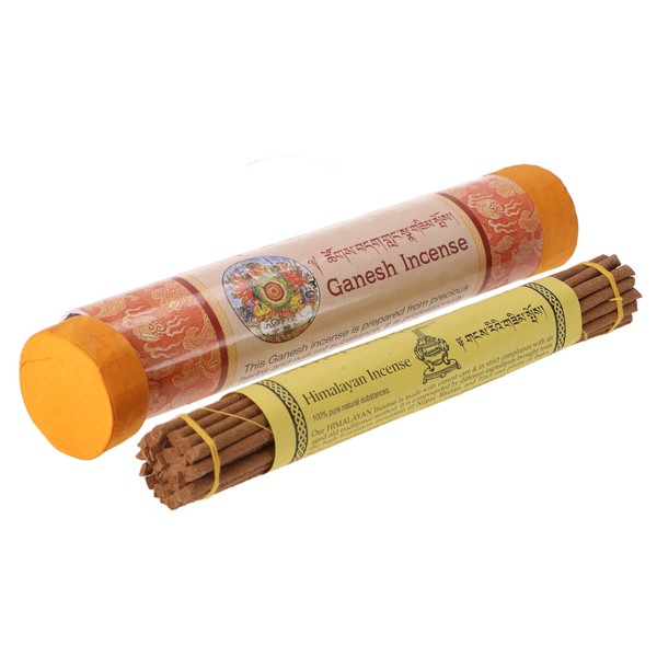 GURU SHOP Tibetan Natural Incense Sticks Elephant Incense, Orange, 20.5