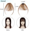 Hairro Clip In Bangs Real Human Hair Bangs Hair Clip