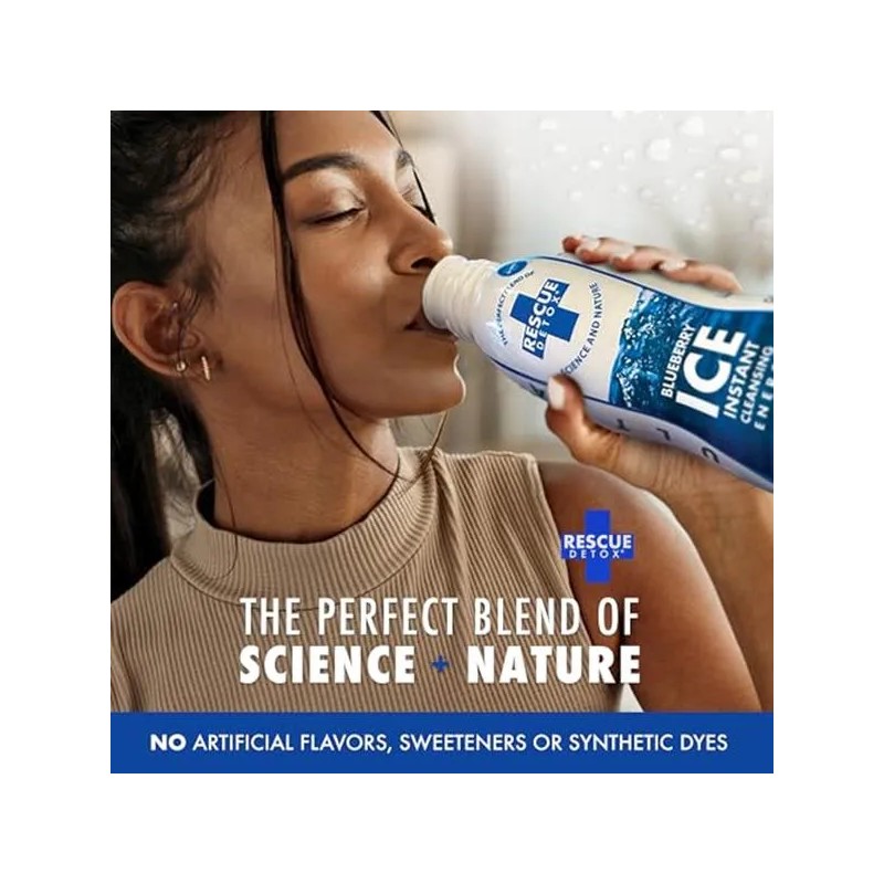Rescue Detox Ice Sabor Arándano Rápido