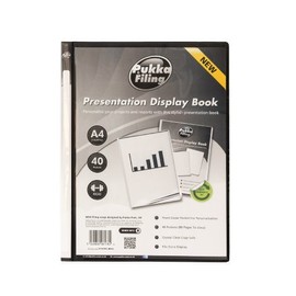 Pukka Pad A4 Presentation Display Book Rigid Cover - 40 Pockets