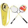 1 Pair High strength Sport Badminton Racket Durable Aluminium Alloy