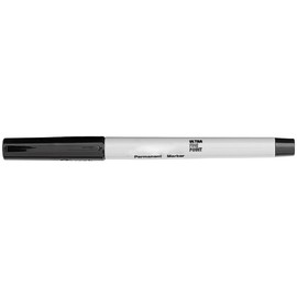 Black Ultra Fine Point Permanent Markers - Quick-Drying, Fade-Resistant, and Waterproof Ink - Perfect for Writing, Drawing, and Labeling on Various Surfaces at Home, School, or Office - Pack of 48
