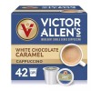 Victor Allen's Coffee K-Cup Pods White Chocolate Caramel Cappuccino (42