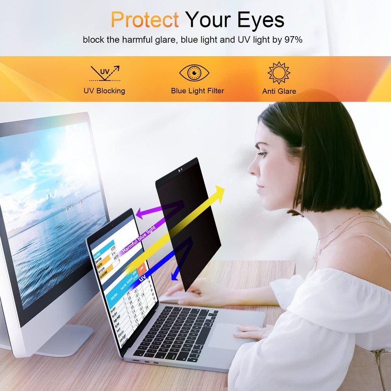 Magnetic Privacy Screen for MacBook Pro 13 Inch(2016-2022, M1, M2),