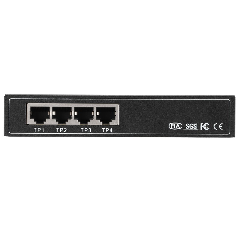 4 Ports Ethernet Fiber Switch TBCMC3414ES20A Plug Play Stable Sturdy