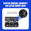 Tesnaao Pack-1 Center Console Lid Latch, Car Central Armrest Box