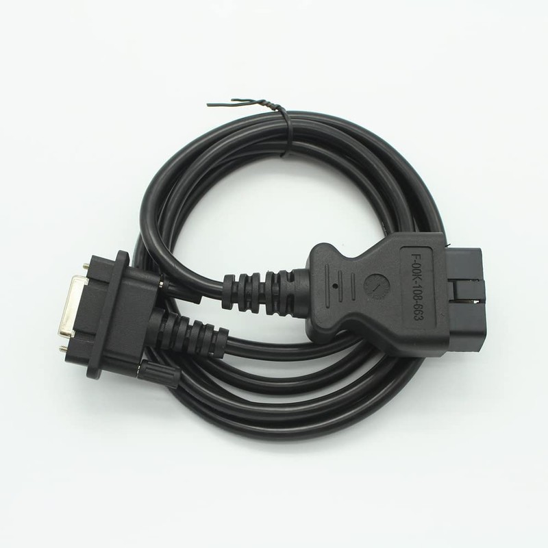 Tooihteo VCM2 Diagnostic Cable OBD2 DLC Testing Cable F-00K-108-663 Replacement