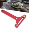 T Shaped Watch Back Case Opener Alloy Steel Clear Scale